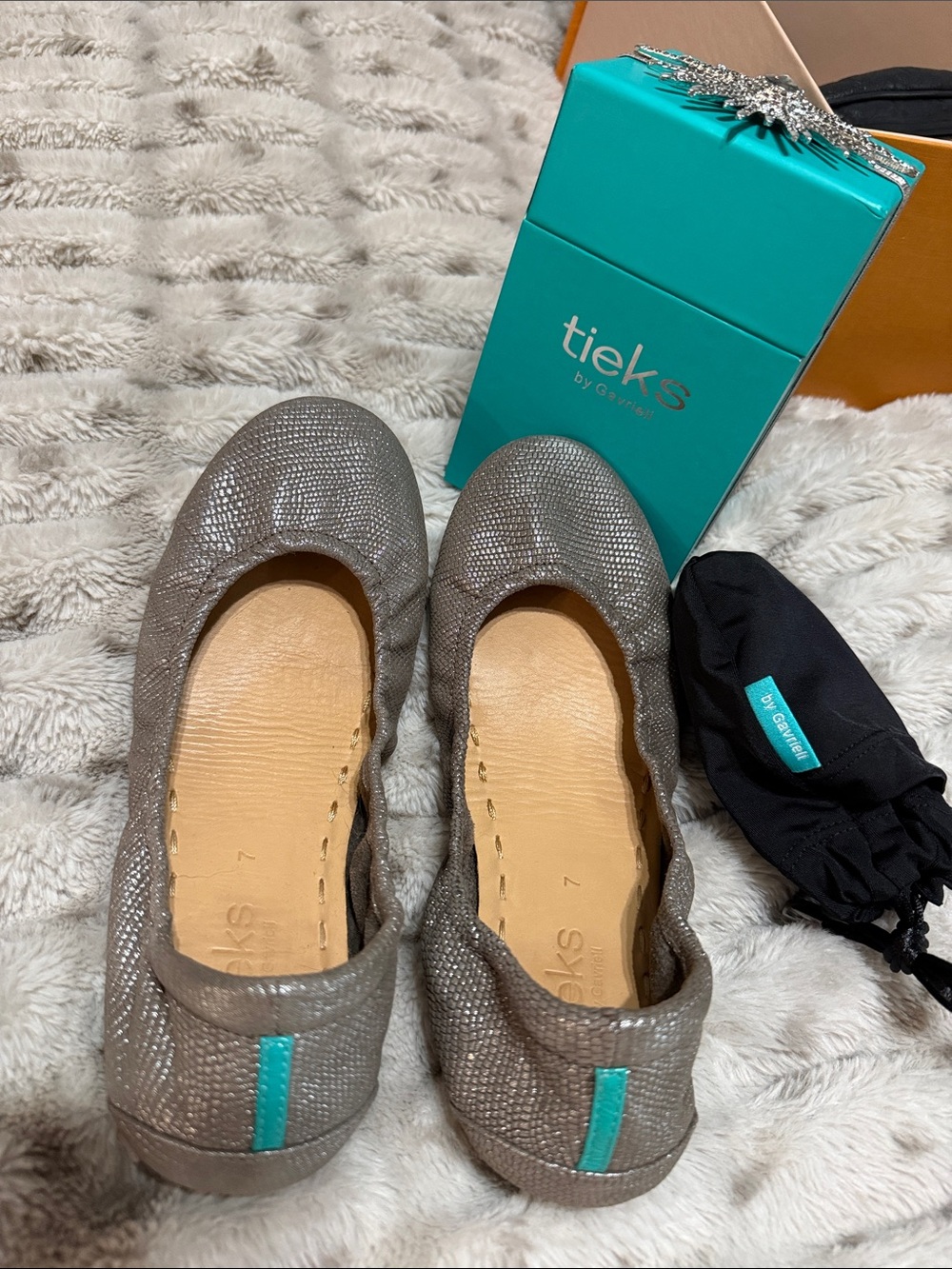 Tieks Women's Stardust Ballet Flats - Size 7